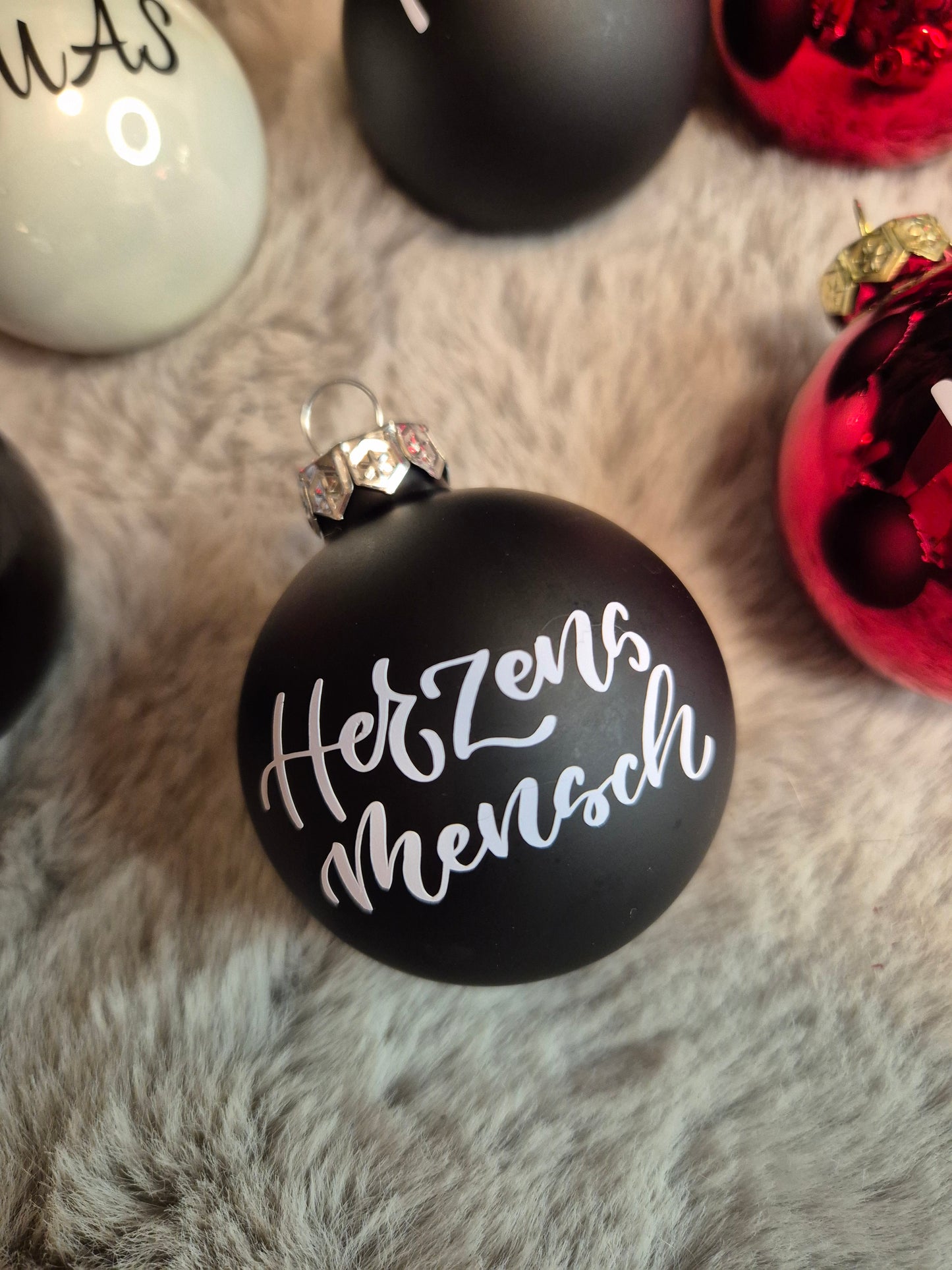 Weihnachtskugeln Glas