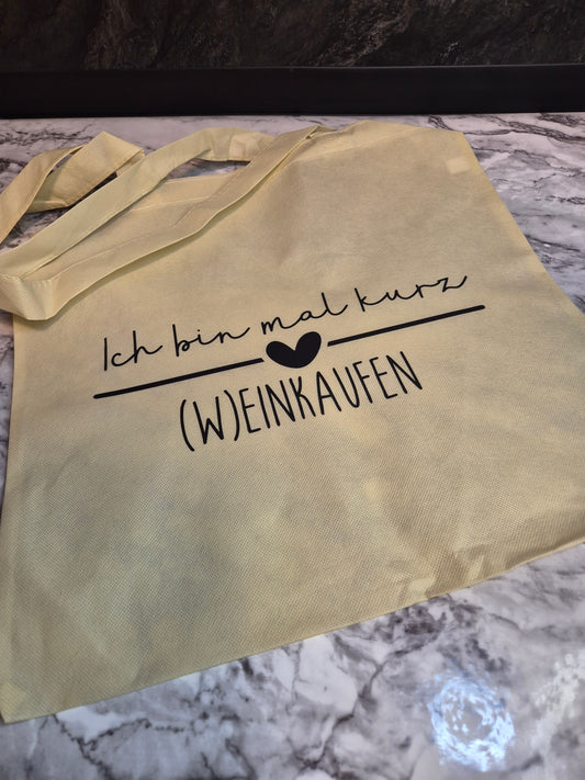 Einkaufstasche (W)einkaufen