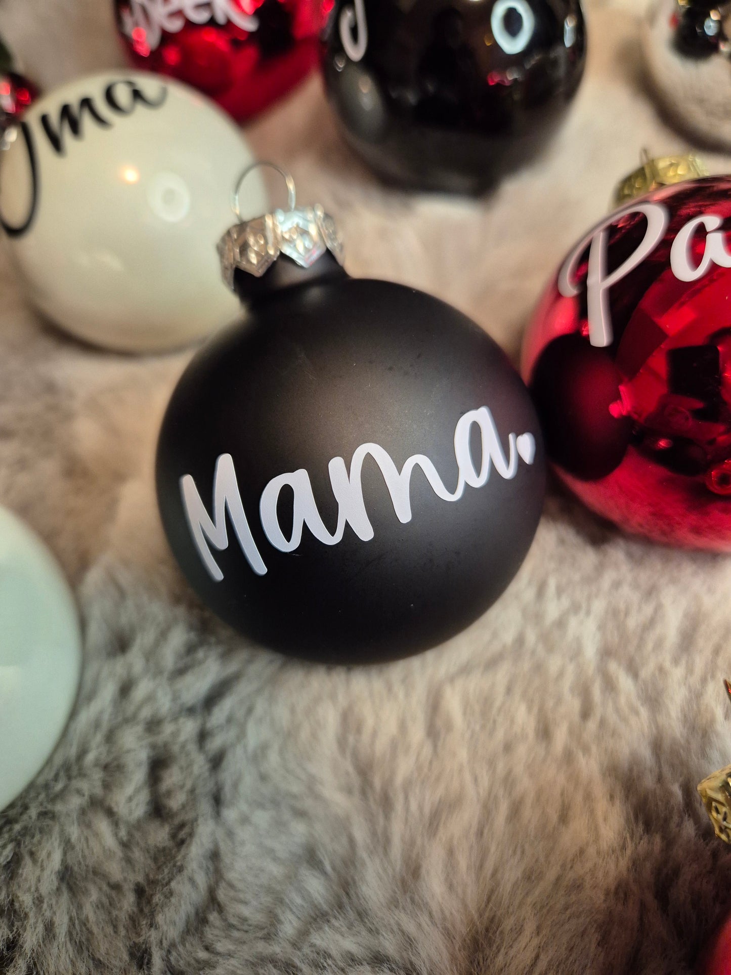 Weihnachtskugeln Glas
