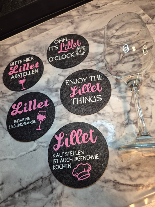 Lillet Untersetzer