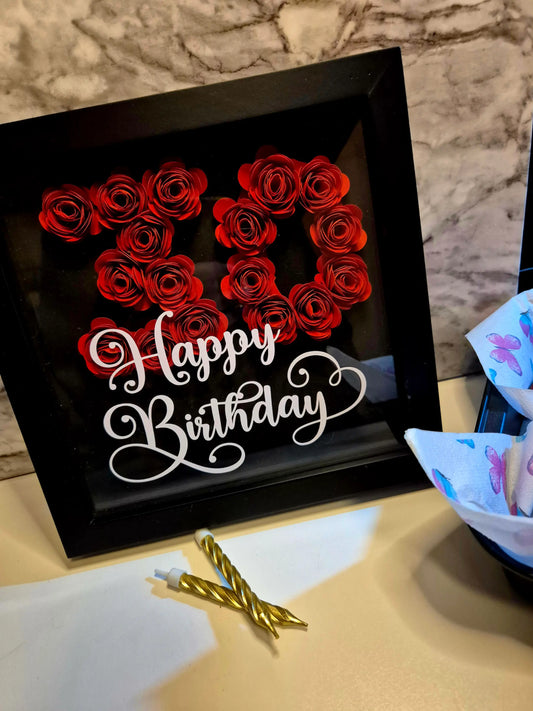 Rosenrahmen Geburtstag