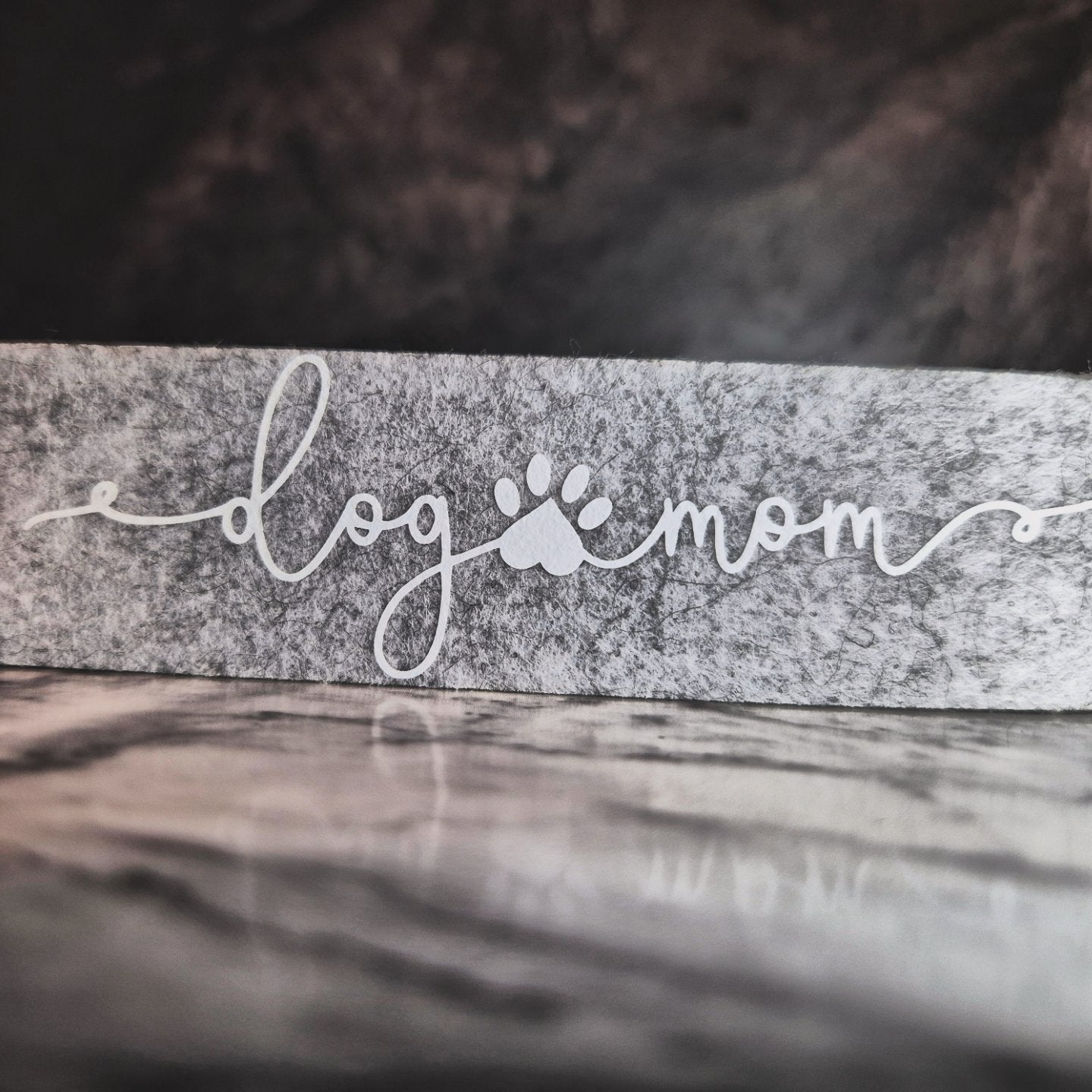 Filzschlüsselanhänger für Katzen und Hunde Mamas