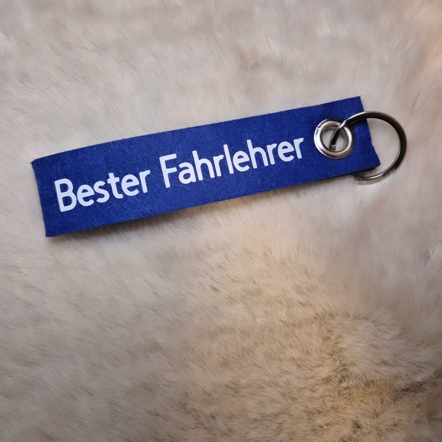 Geschenkset für Fahrlehrer - Schlüsselanhänger und Stofftasche
