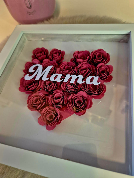 Blumenrahmen "Mama"